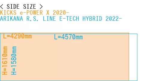 #KICKS e-POWER X 2020- + ARIKANA R.S. LINE E-TECH HYBRID 2022-